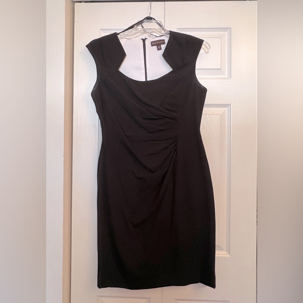Dana Buchman Black Cocktail Sheath Dress